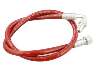 EOGB F11-0890-A-14M-S-14F RUBY RED FLEXIBLE HOSE 890MM - BULL NOSE