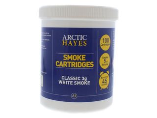 ARCTIC HAYES 333003B CLASSIC GREY SMOKE CARTRIDGES 3G (TUB OF 100)