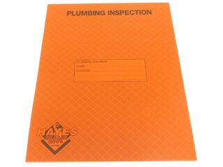 Arctic Hayes 663017 Plumbing Inspection - Pad Of 25