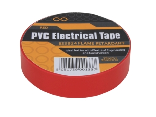 Hayes 662050R PVC insulation tape 33m - Red