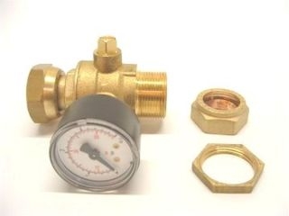 JOHNSON AND STARLEY 1000-0019050 VALVE:BALL 22MM CW PRESSURE GAUGE