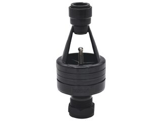 HOTUN HBSF15X22 BLACK SF 15MM X 22MM PUSH-FIT DRY TRAP TUNDISH