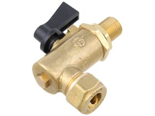 Grant Goil10 Oil Isolation Valve (Angle) 10Mm X 1/4"