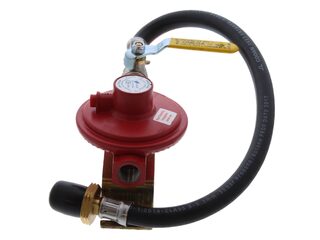 Continental 4KG/HR Regulator With POL X W20 Pigtail, Wall Bracket & Ball