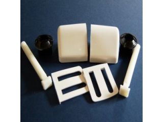 ISAS SV16701 BAKASAN SEAT HINGES WHITE