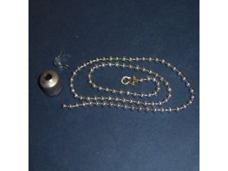 IDEAL STANDARD A960933NU PICCOLO 2 BEADED CHAIN ASSEMBLY FOR BASIN 639/45/87/92