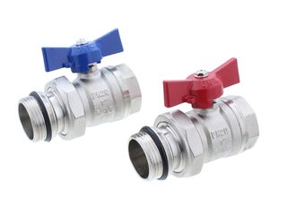 ProWarm PWBALLVALVEPAIR 1" Manifold Ball Valve - Pair