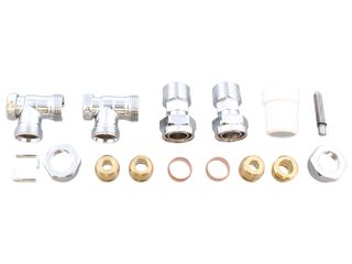 DANFOSS RLV-D ANGLED WHEEL HEAD SET WITH 8/10/15MM FITTINGS