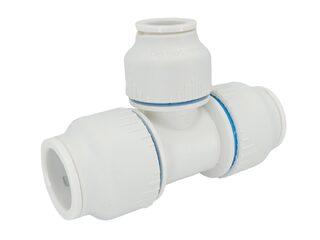 Plumbright Plastic 22X22X15Mm Red Tee Spt67446M