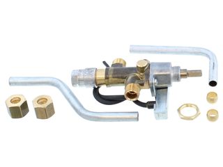 BEMO 84875 GAS CONTROL VALVE ASSEMBLY AND PIPES