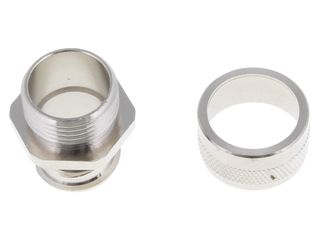 FLEX-IT 20MM NICKEL PLATED BRASS FIXED FITTING