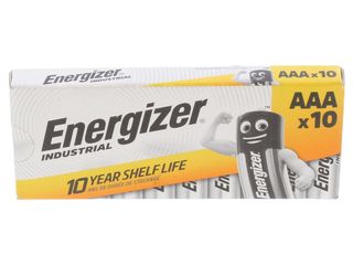 ENERGIZER 10 PACK OF ENR INDUSTRIAL AAA BATTERIES