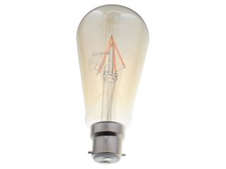 ENERGIZER 5W B22 ST64 GOLD FILAMENT LED LAMP