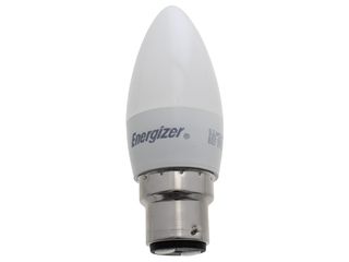 ENERGIZER LED CANDLE 250LM OPAL B22 WARM WHITE BOXED