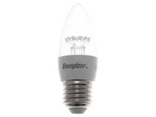 ENERGIZER LED CANDLE 470LM CLEAR E27 WARM WHITE BOXED