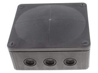 Wiska 1210/5 Combi Ip66/67 57A Junction Box - Black