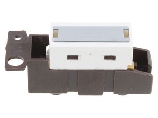 MINIGRID MD047WHCH 13A INGOT FUSED FCU MODULE WHITE POLISHED CHROME