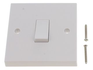 POLAR 10AX 1 GANG INTERMEDIATE PLATE SWITCH