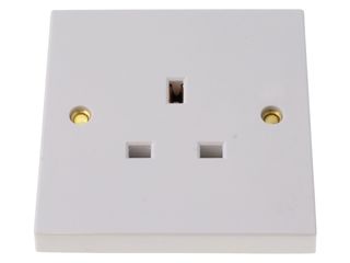POLAR 13A 1 GANG UNSWITCHED SOCKET