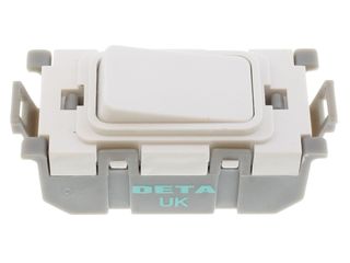 DETA G3519 20A DP PUSH TO MAKE - WHITE