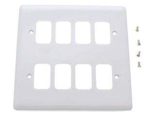 Vimark G2706 Curve 8-Gang Grid Plate