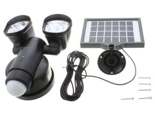 LUCECO LEXT4B50S-01 4W TWIN SECURITY WALL LIGHT