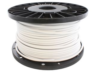 Pitacs EC345812 100m 2 Core White Softskin Fire Cable - 1.5mm