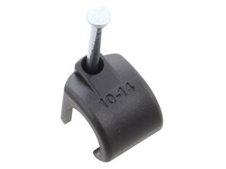 UNICRIMP QRC11 10-14MM ROUND CLIPS - BLACK - BOX OF 100
