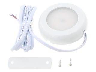 4LITE 4L1/1200 WHITE CIRCULAR LED CABINET LIGHT
