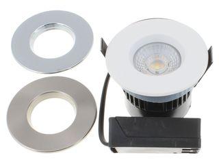 GLOBO 8W IP65 RATED 3 COLOUR OPTION DIMMABLE DOWNLIGHT