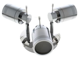 SPA SCORPIUS CHROME TREBLE CEILING SPOTLIGHT - 105W