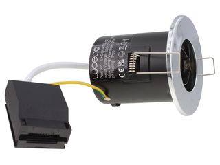 LUCECO EFDGUFPC-02 FIXED IP20 FR GU10 DL POLISHED CHROME