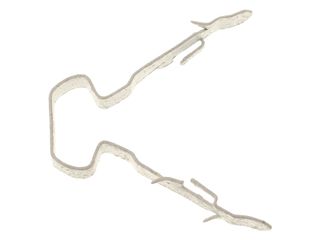 LINIAN T & E CLIP WHITE 4MM (1LTEW004)