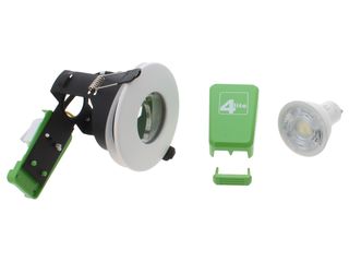 4LITE IP65 DOWNLIGHT WITH SMART GU10 - MATT WHITE - 4L1/2210