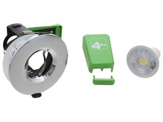 4LITE IP20 DOWNLIGHT WITH SMART GU10 - CHROME - 4L1/2213