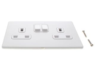 DETA 8532WHW ULTRA SCREWLESS 2G SKT WH