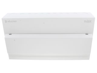 ELUCIAN CUEB22MSRCD16 22 WAY METAL CONSUMER UNIT WITH 100A MAINS SWI