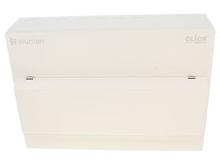 ELUCIAN CUEB16MSRCDSP8 16 WAY METAL CONSUMER UNIT WITH 100A MAINS SW