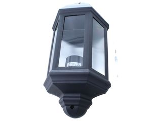ETERNA HL60B BLACK HALF LANTERN IP44 RAT