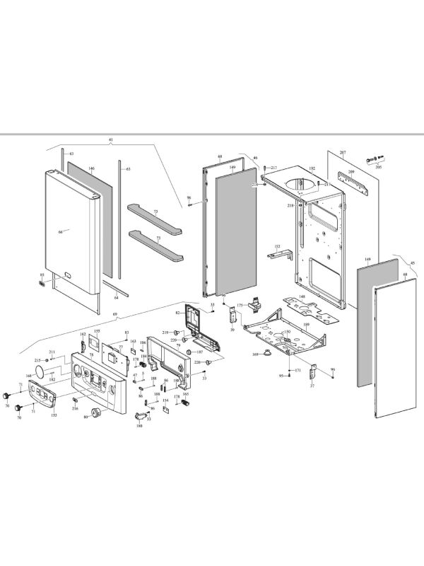 Exploded Diagram for CASING