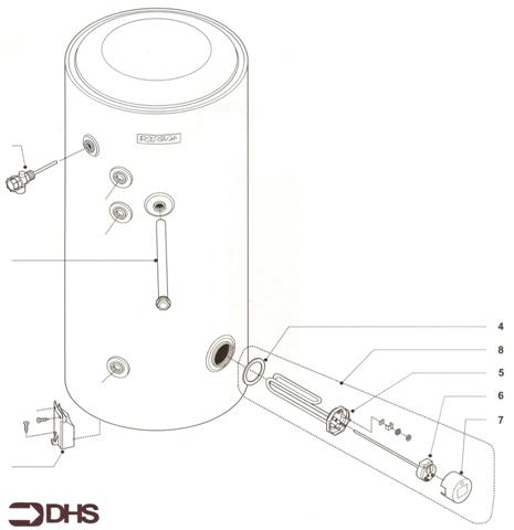 Exploded Diagram for COMPLETE MODEL