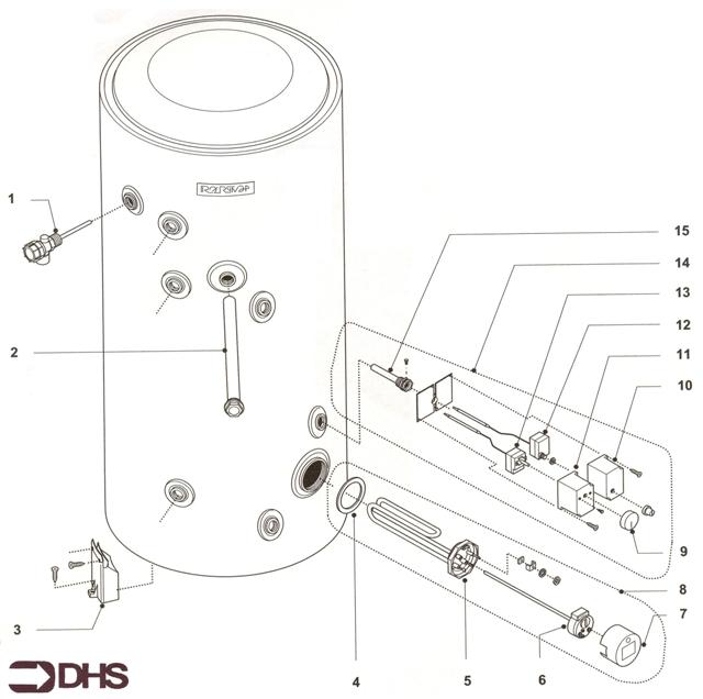 Exploded Diagram for COMPLETE MODEL
