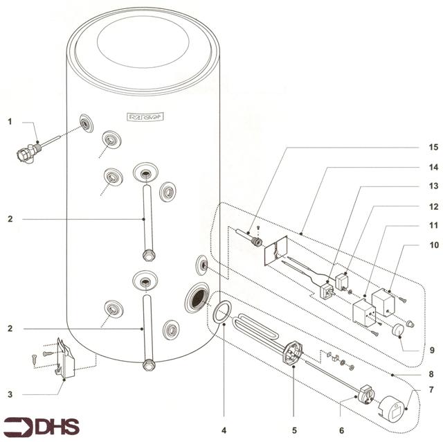 Exploded Diagram for COMPLETE MODEL
