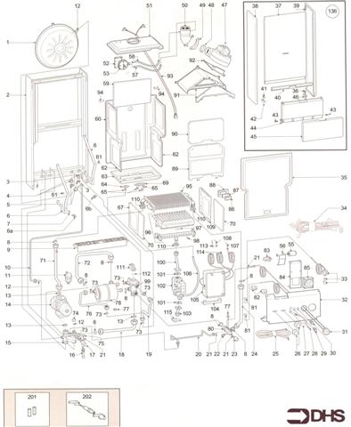 Exploded Diagram for COMPLETE MODEL