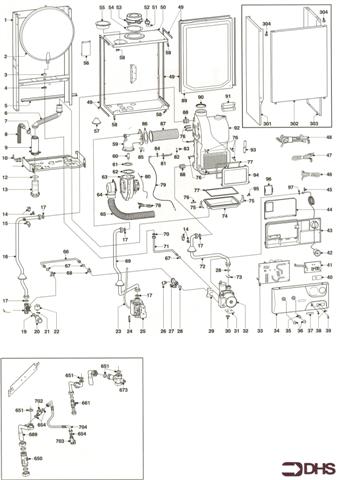 Exploded Diagram for COMPLETE MODEL