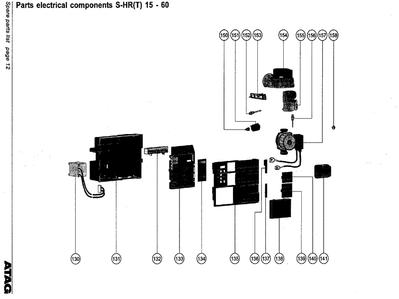 Exploded Diagram for ELECTRICAL COMPONENTS
