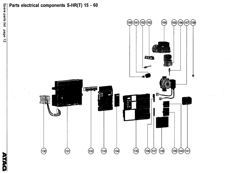 Exploded Diagram for ELECTRICAL COMPONENTS