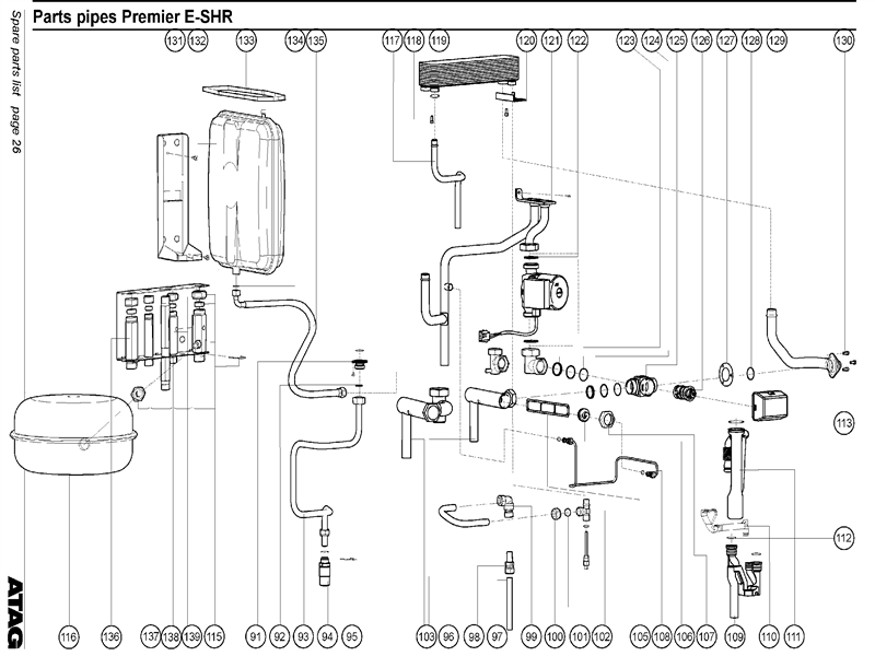 Exploded Diagram for PIPES