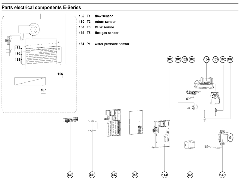 Exploded Diagram for ELECTRICAL COMPONENTS