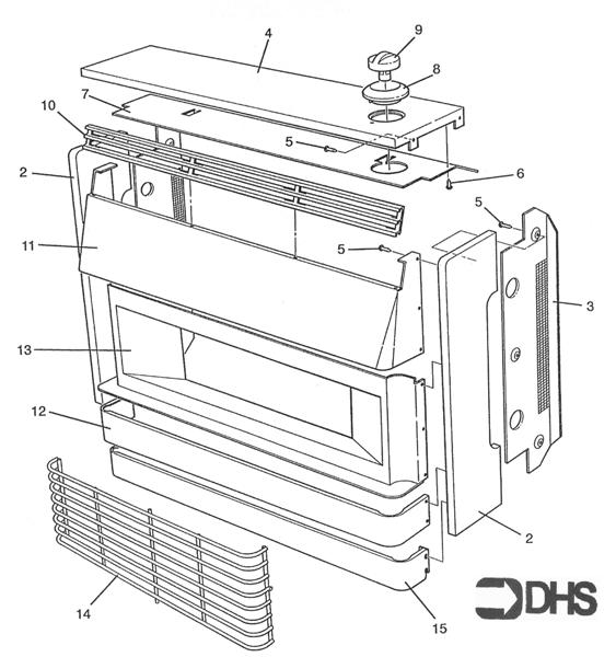 Exploded Diagram for OUTERCASE ASSY
